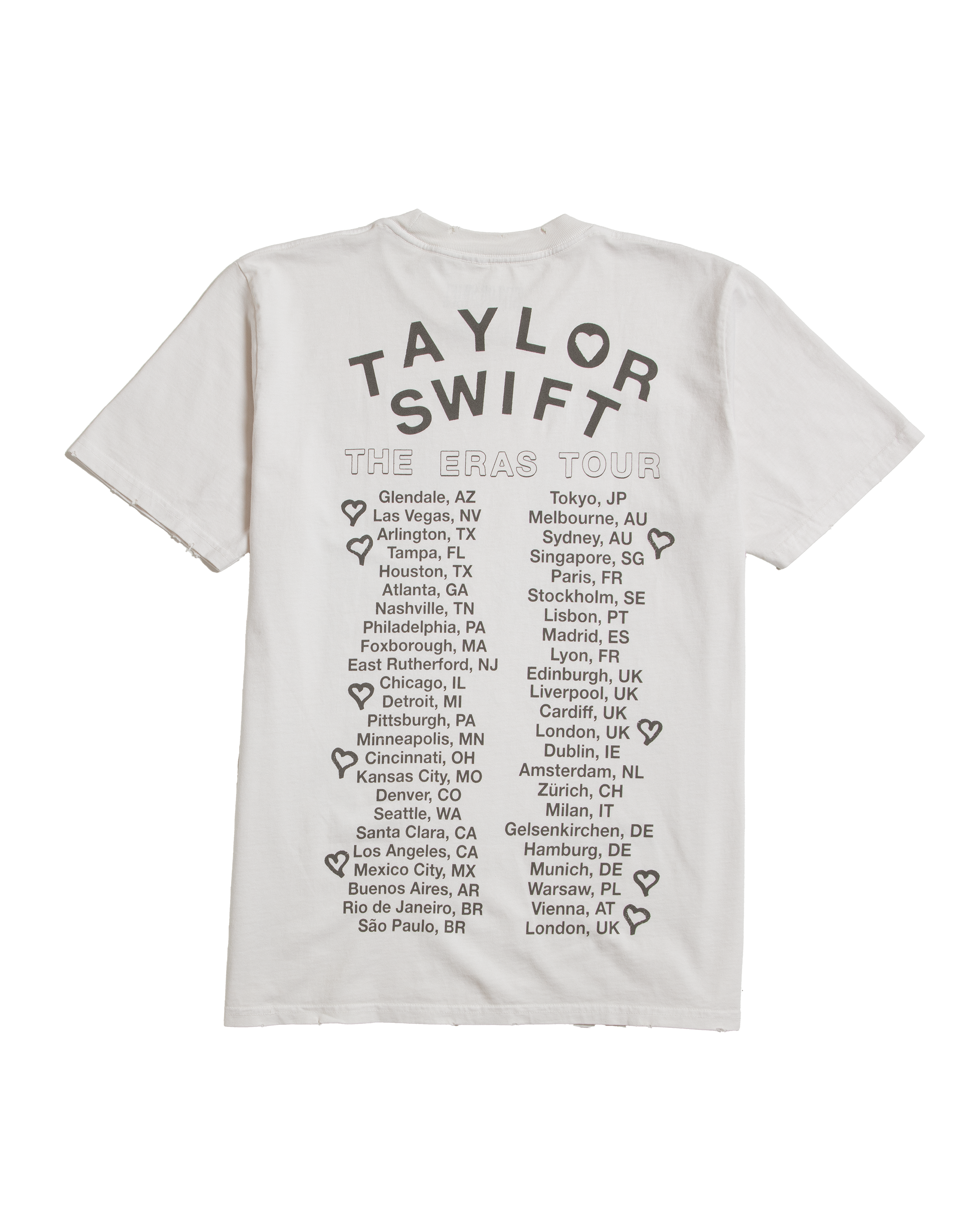 Taylor Swift | The Eras Tour Photo Oversized T-Shirt back