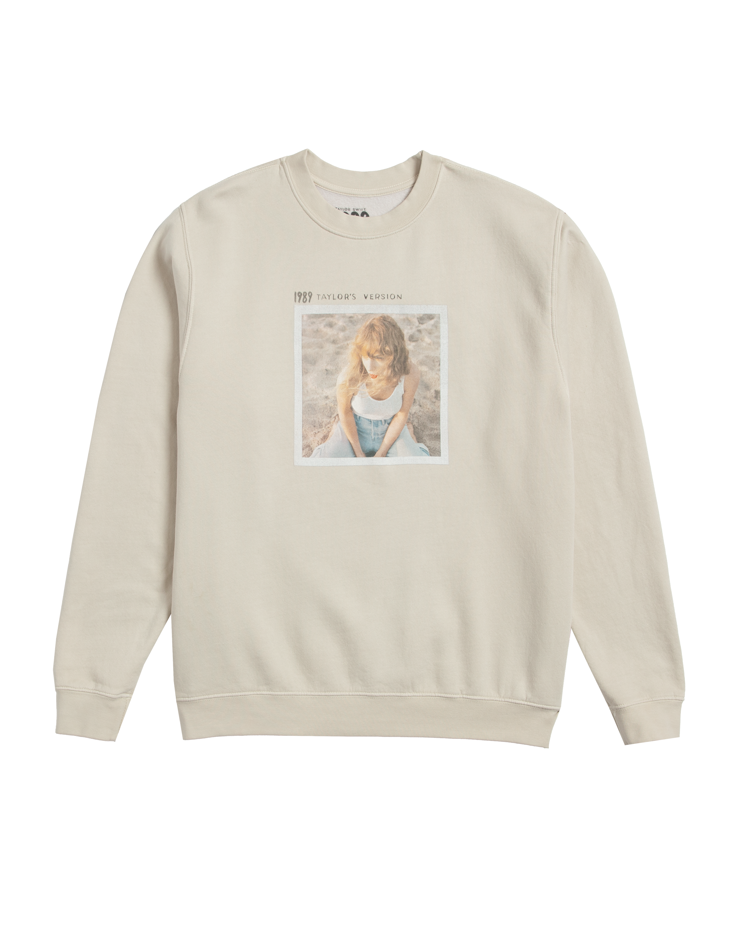 1989 (Taylor's Version) Beige Crewneck front