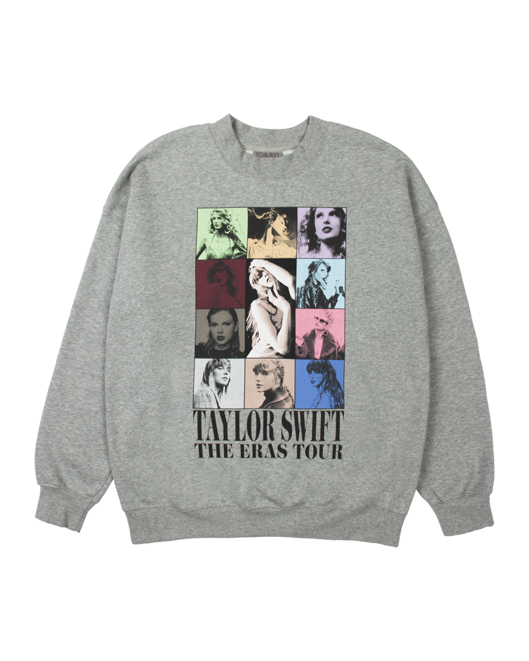 Taylor Swift | The Eras Tour II Gray Crewneck front