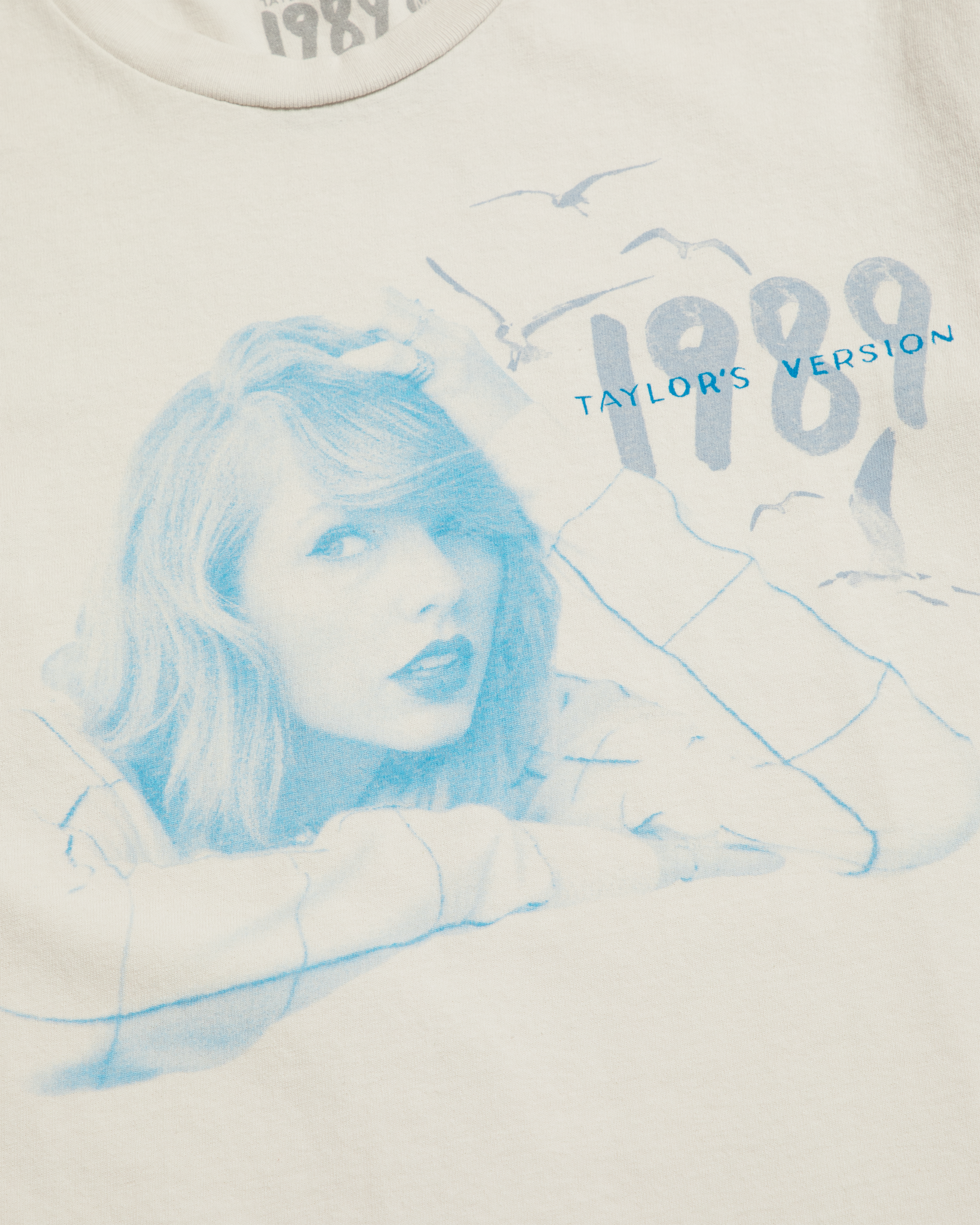 From The Vault 1989 (Taylor's Version) White T-Shirt detail