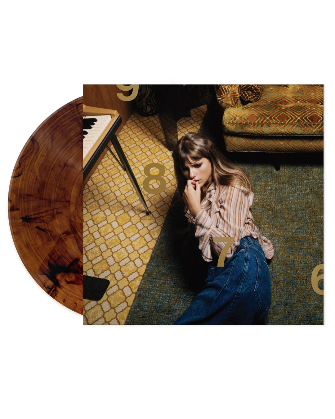 Midnights: Mahogany Edition Vinyl back
