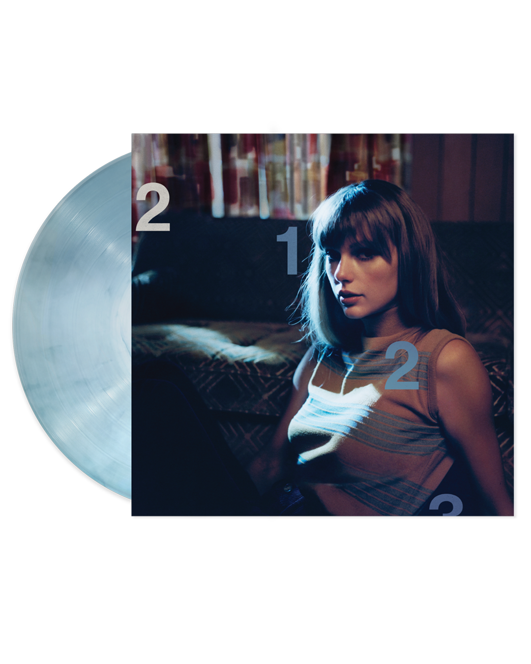 Midnights: Moonstone Blue Edition Vinyl back