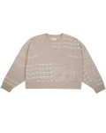 I Love You It's Ruining My Life Boxy Cropped Crewneck
