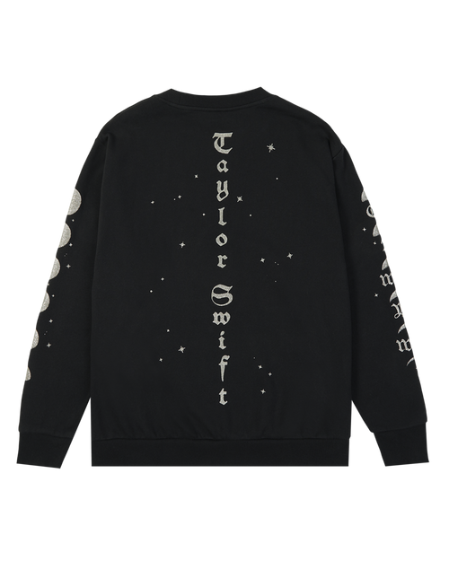Sparking Up My Darkest Night Crewneck back