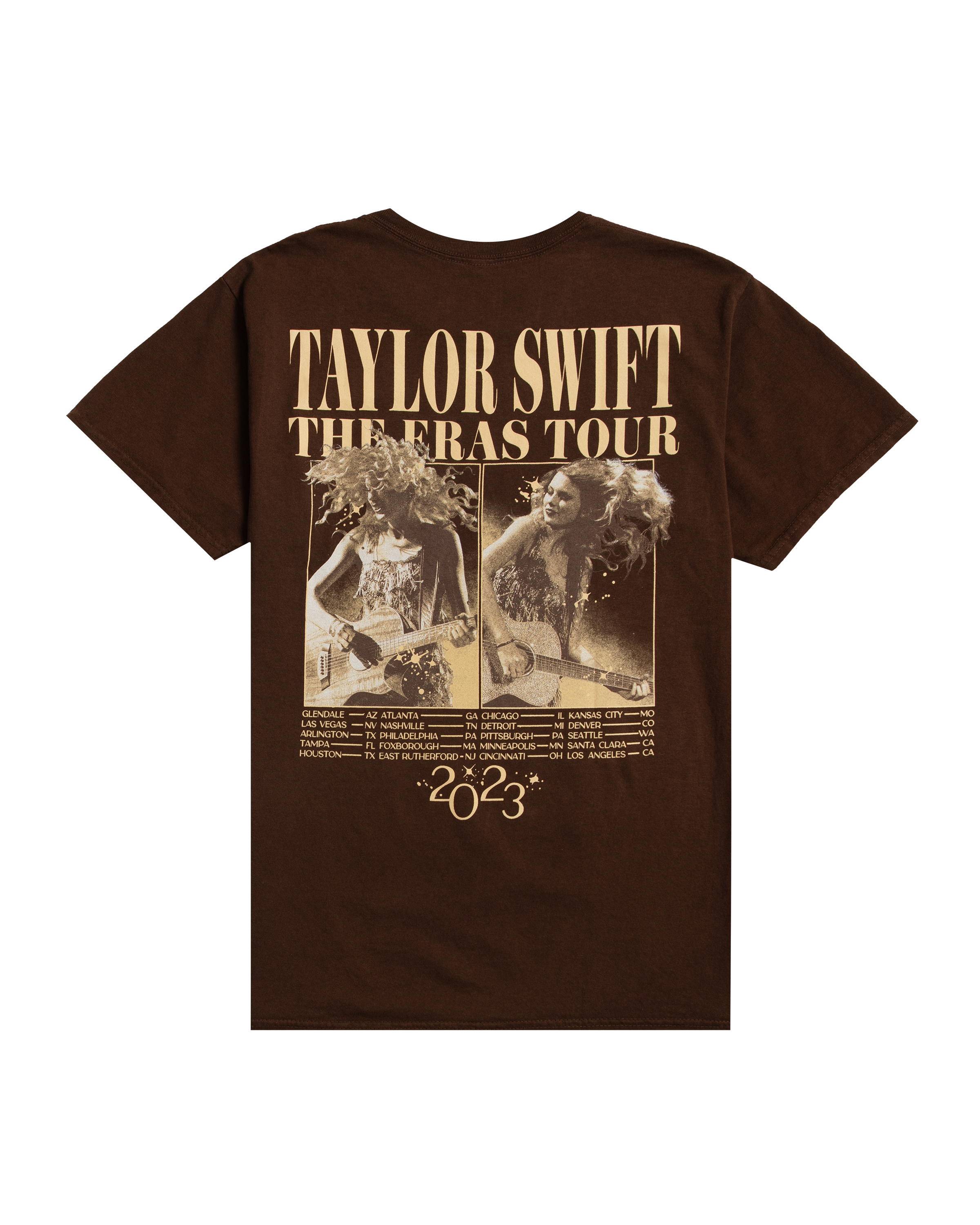 Taylor Swift | The Eras Tour Fearless (Taylor's Version) Album T-Shirt back