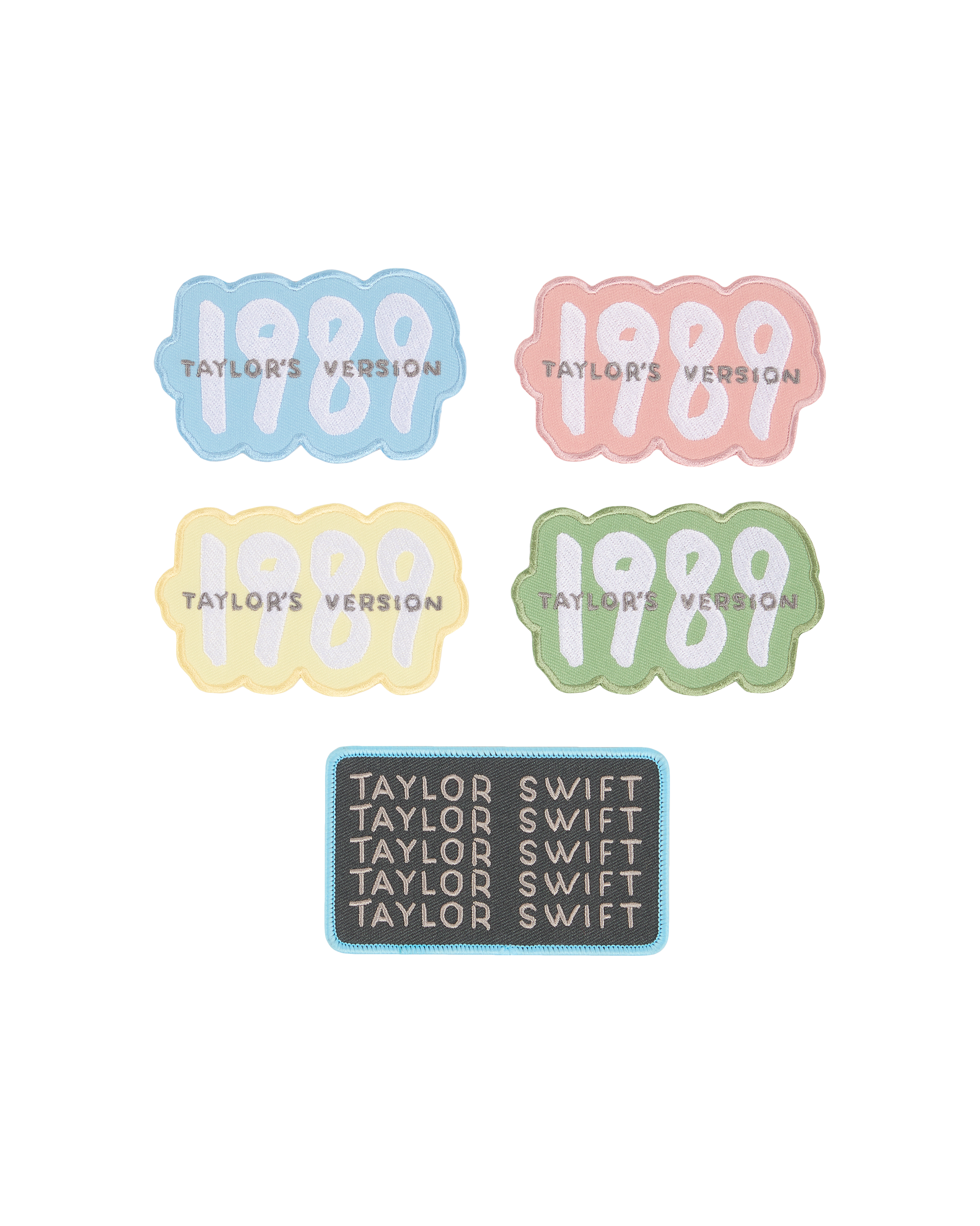 1989 (Taylor's Version) Patch Set without packaging