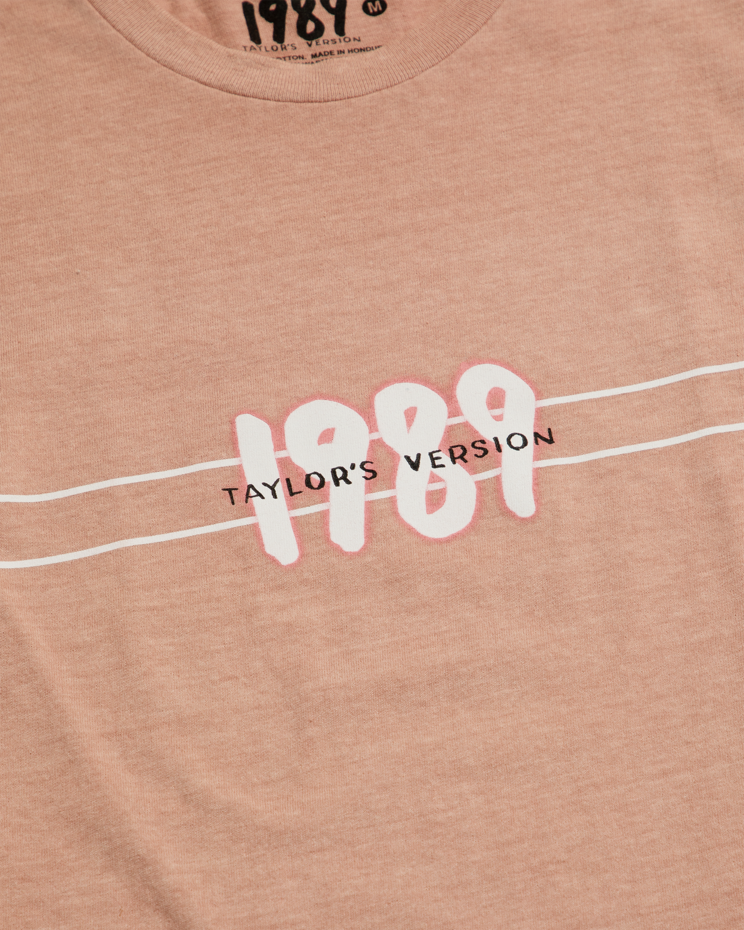 Pink 1989 (Taylor's Version) T-Shirt detail